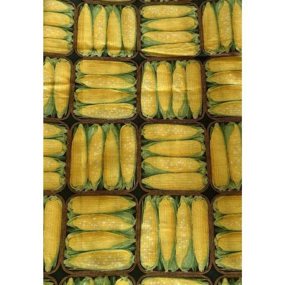 Patty Reid Designs 2009 Yellow Corn on The Cob Sew/Quilt Fabric 2‎ Yards 10”